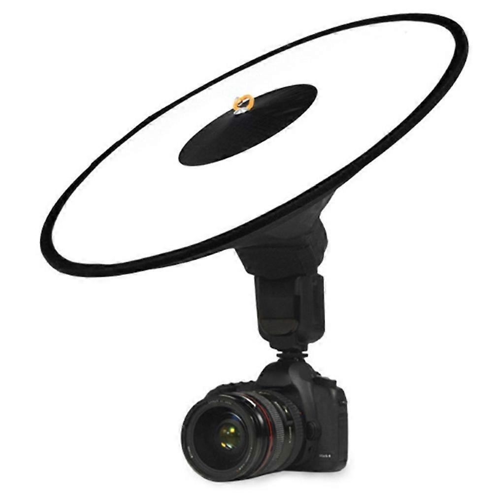 Universal 42cm Round Studio Flash Softbox Speedlite Diffuser Reflector Strap K1KF