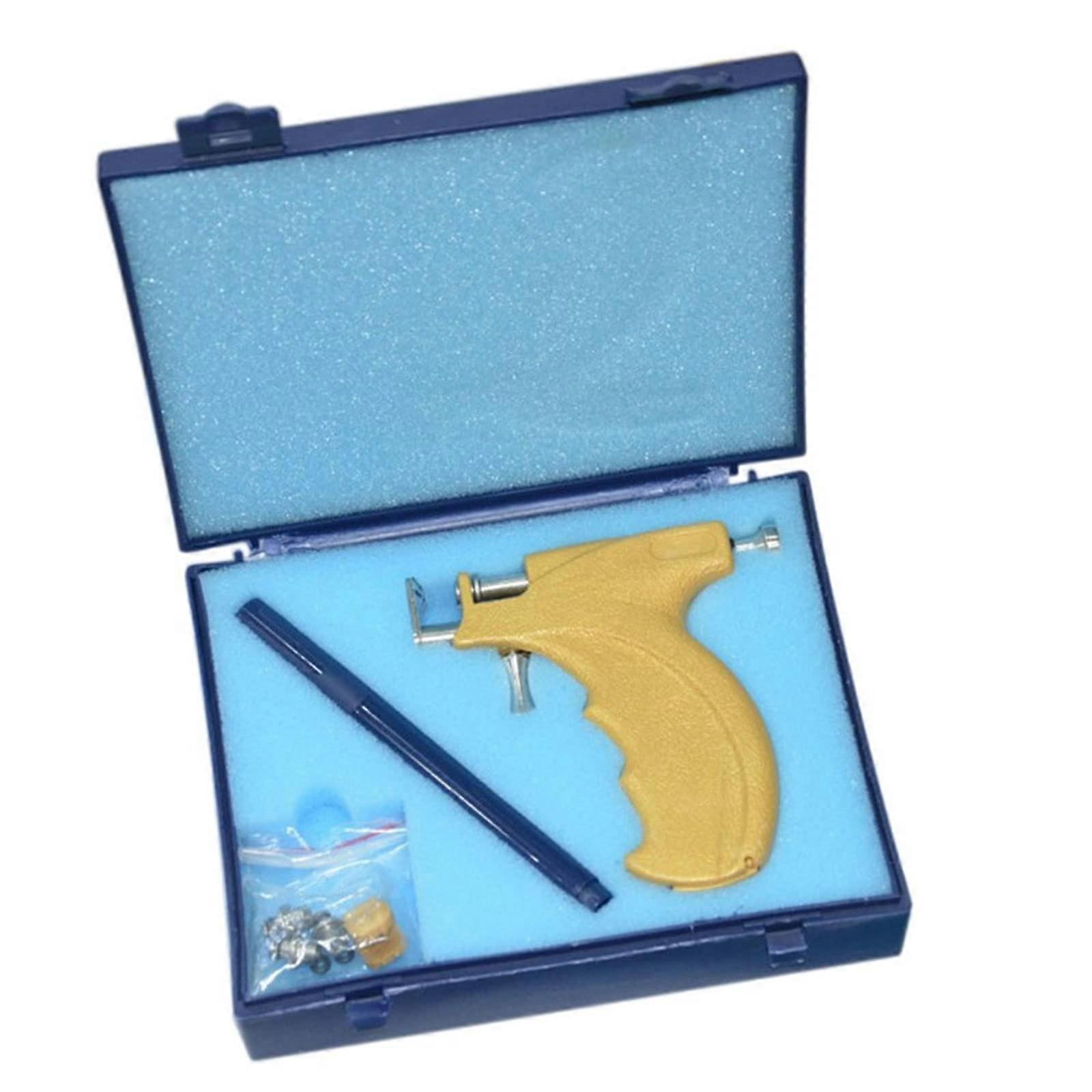 Ear Piercing Gun with Precise Alignment, Sterile Body Piercing Kit for Ear Nose Navel Use