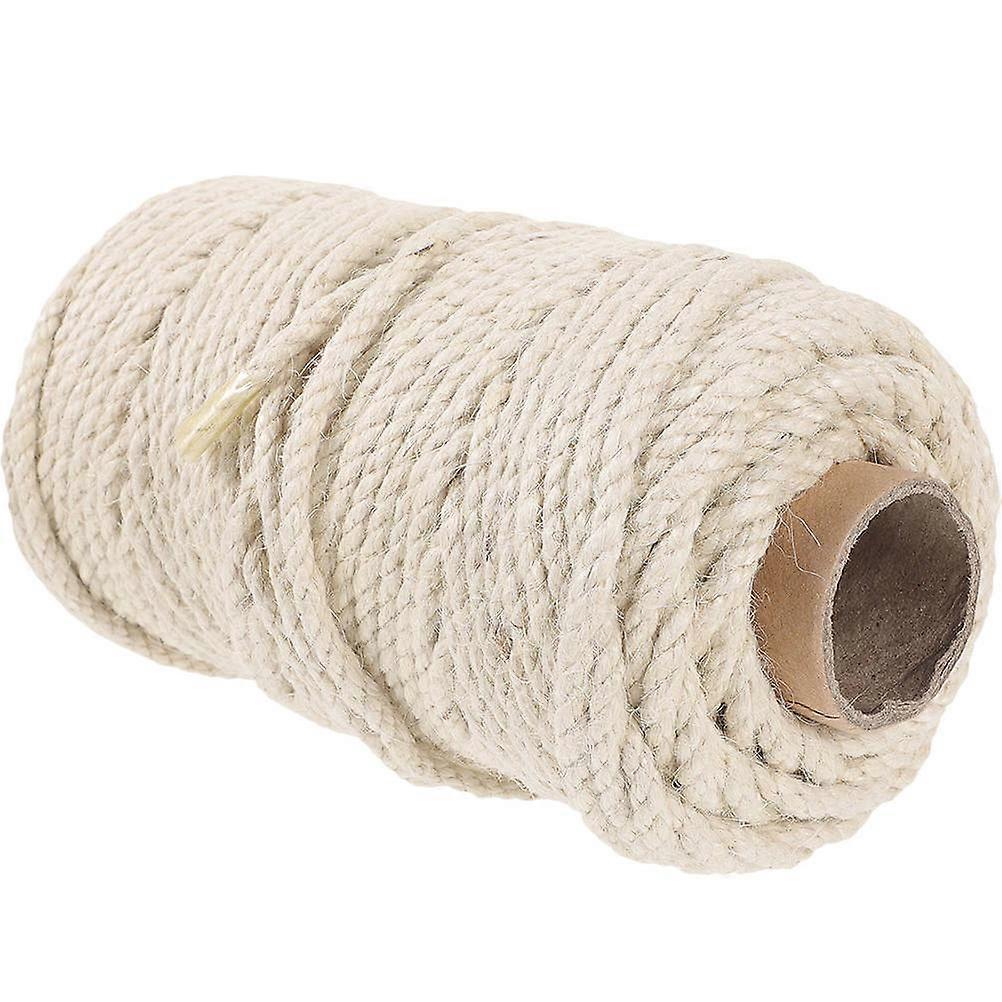 Sisal Rope Cat Tree Replacement Rope for Scratching Post 1 Roll White
