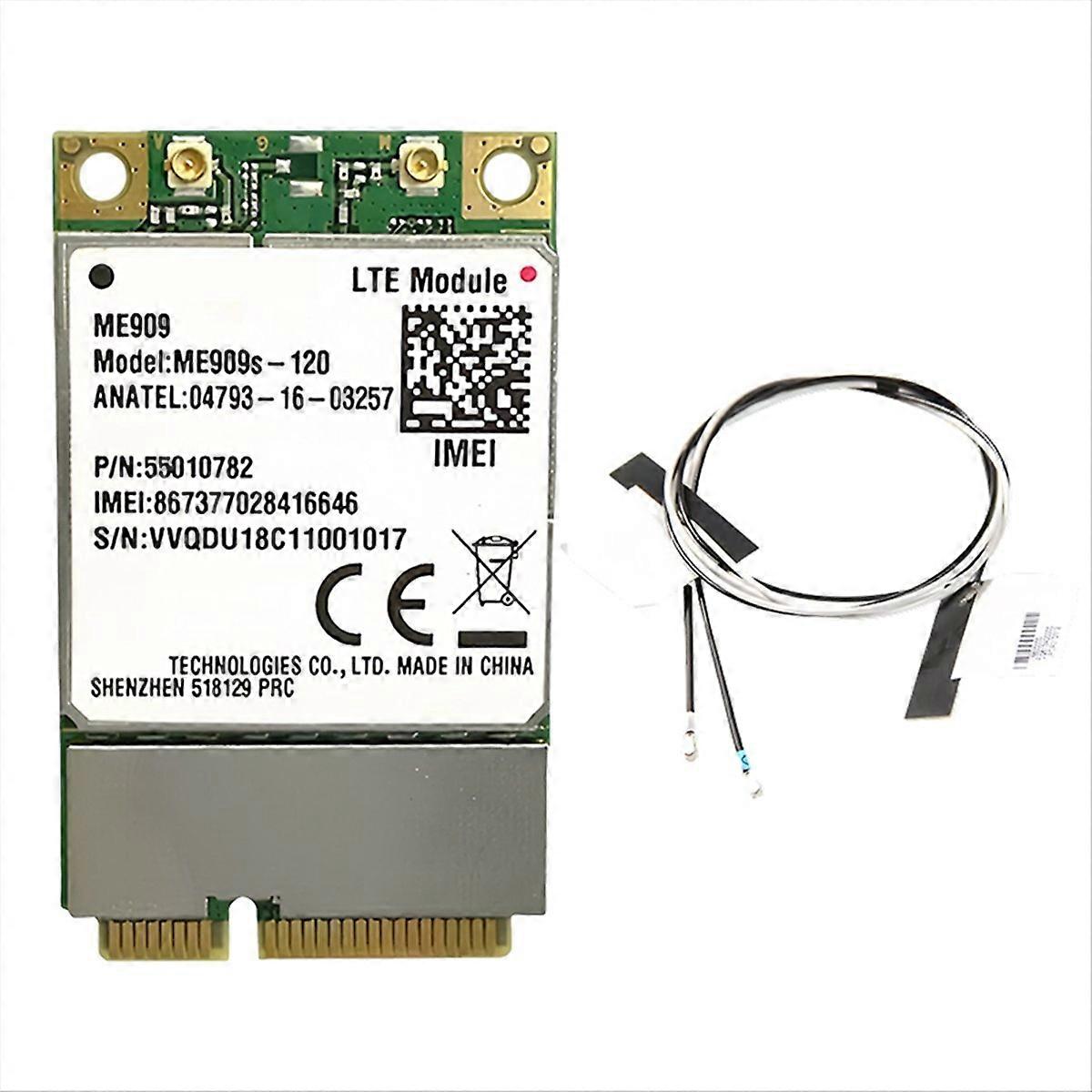 Mini Pcle 4G Module+2XAntennas LTE (FDD) Wireless 4G Adapter