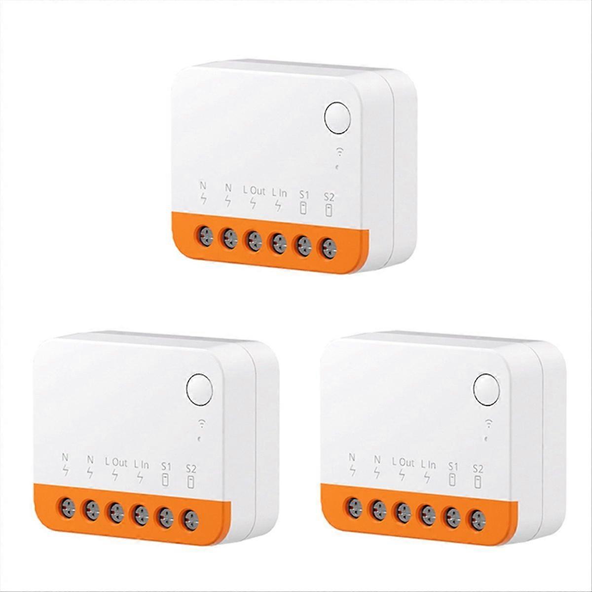 3PCS Wi-Fi Smart Switch Two-Way Control Smart Home Module