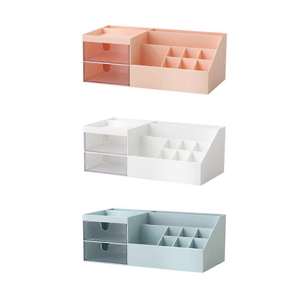Desktop Container Storage Box with Compartments for Storage Use