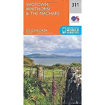 OS Explorer Map (311) Wigtown, Fund und der Machars