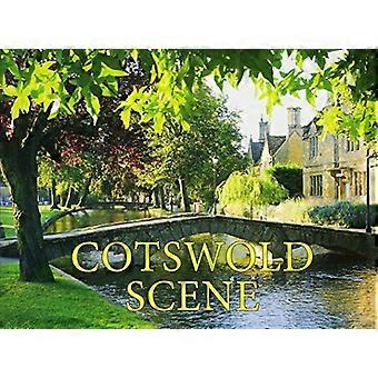Escena de Cotswold: Una vista de las colinas y áreas circundantes, incluyendo baño y Stratford Upon Avon