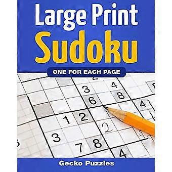 SUDOKU Großgedrucktes Rätselbuch: 150 Rätsel - Leicht, Mittel und Schwer + Lösungen: 1 Sudoku pro Seite (Sudoku)