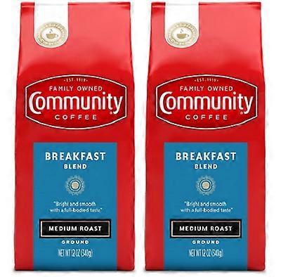 Community Coffee Ground Coffee Breakfast Blend 2 Pack