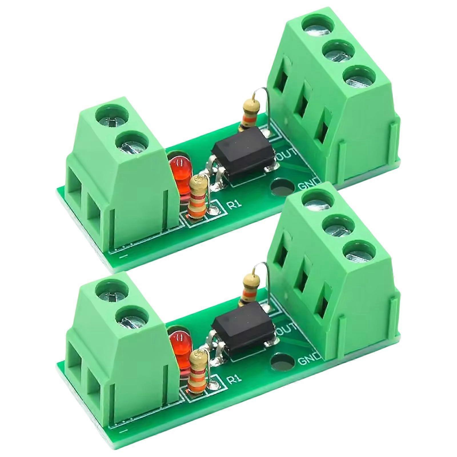 Optocoupler Isolation Module DC3V24V PC817 1Channel Reliable Signal Isolation for Microcontroller