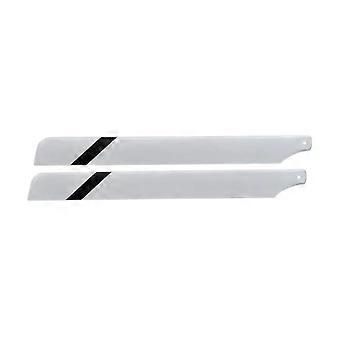 1 paio di pale principali per elicottero RC in fibra di carbonio da 325 mm e 360 ​​mm con vestibilità precisa e facile installazione