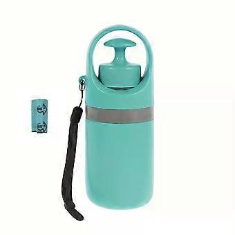 1pc Portable Poop Scoop with Bagged Disperser, Blue Color, Claw Design, compatible with Efficient Waste Collection, Including Leak-Proof Bag