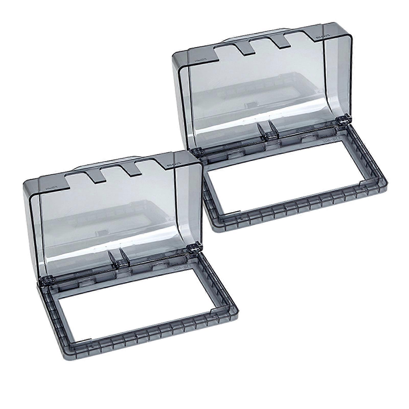 2pcs Waterproof Outlet Cover Outlet Protector Wall Socket Protection Box