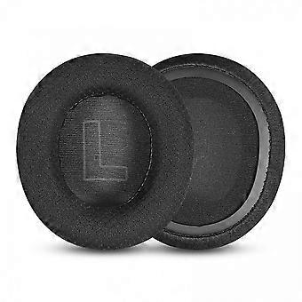 Replacement ear pads for SteelSeries Arctis Nova Pro headphones, Black+Gray Color: Negro+Gris MC1