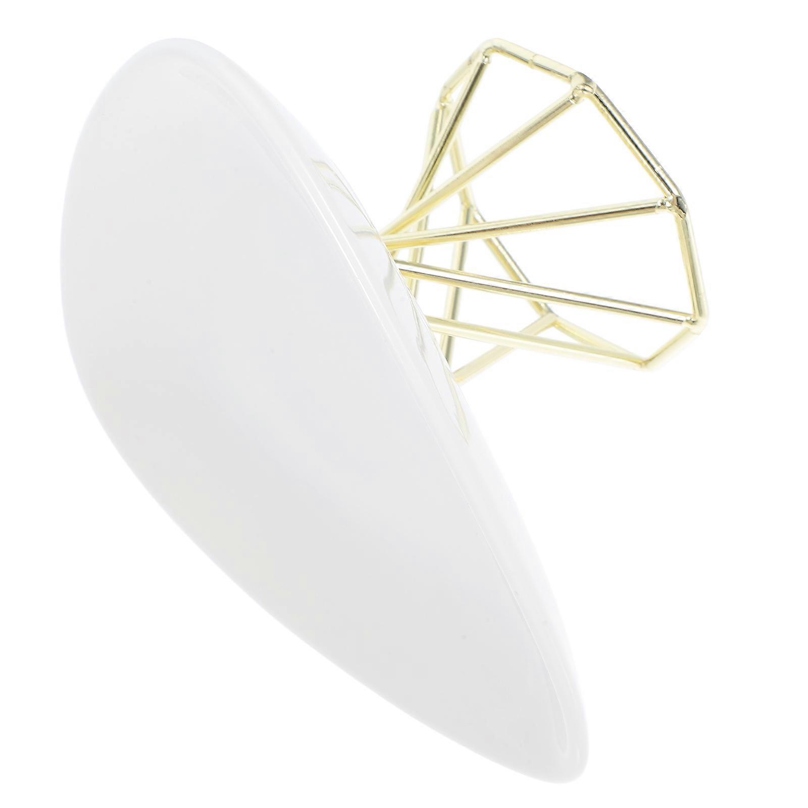 Egg Cake Stand Ceramic Plate for Serving White Dessert Display