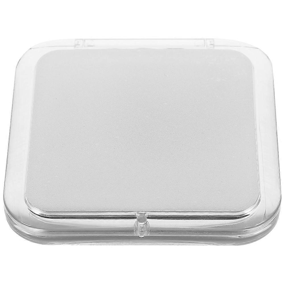 Pocket Mirror Foldable Mirror for Makeup Compact Magnification Grey Shape