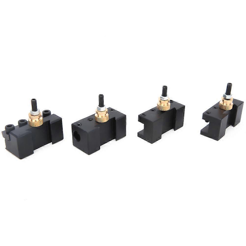 4pcs Quick Change Tool Holder Cut Off Boring Turning Tool Holder