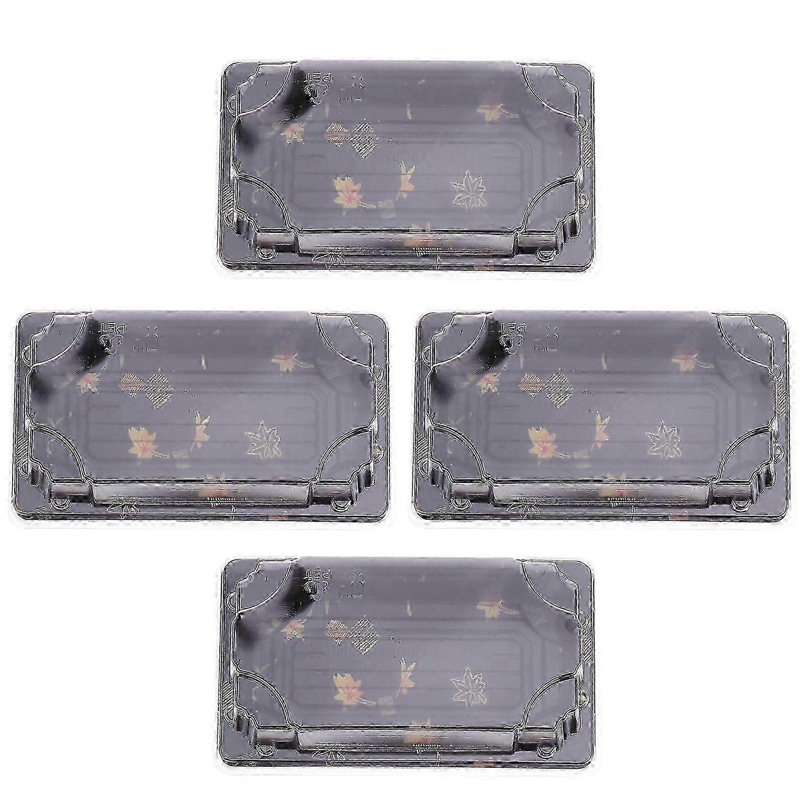 Sushi Box Packing Box for Storage 50Pcs Transparent
