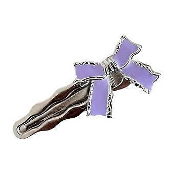 Metal Bow Light Luxury Edge Clip Hair Accessory For Women Z8U2