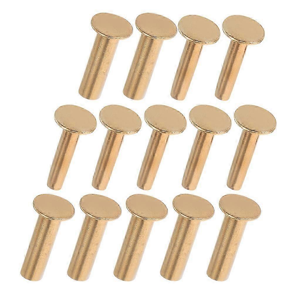 Golden Copper Rivets Handle Replacement for 7Pairs Kitchen