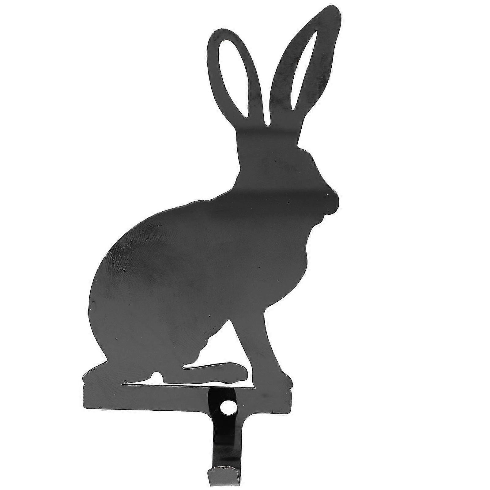 Easter Rabbit Wall Hook Decorative Wall Hook Heavy Duty Utility Hook compatible with Bathroom Kitchen
