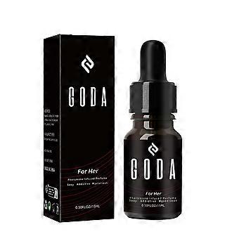 1 frasco de perfume GODA Women's Pheromones, fragrância de longa duração, com notas de jasmim e rosa.