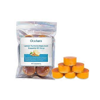Lemon Turmeric Soap - Brightening Essential Oil Cleanser for Smooth Skin, 150g
