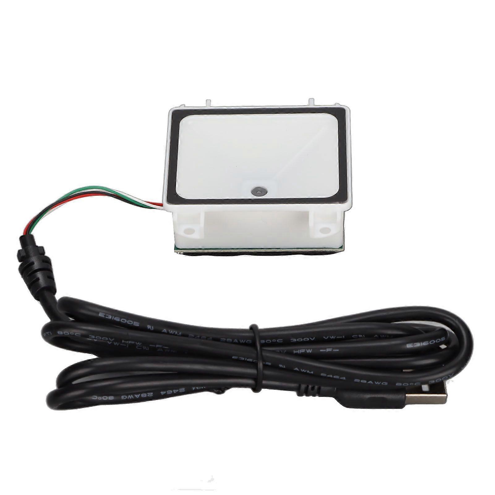 Barcode Scanner 2D Embedded Wired USB Infrared Auto Sensing Desktop Barcode Reader for Mobile Payments