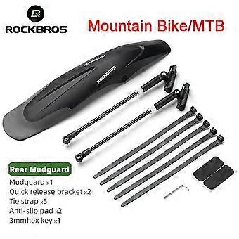 Fenders Road Mountain Bike Fenders Adjustable Bicycle Fenders For 26-29 Inch 700c Front Rear Tires Mudguard Aileron Widened Mud Flaps