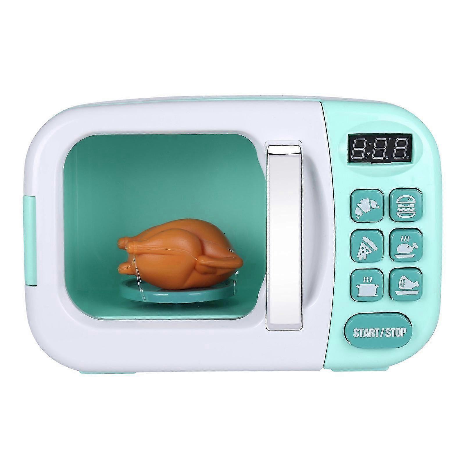 Interactive Kitchen Toy Microwave with Lights & Sounds