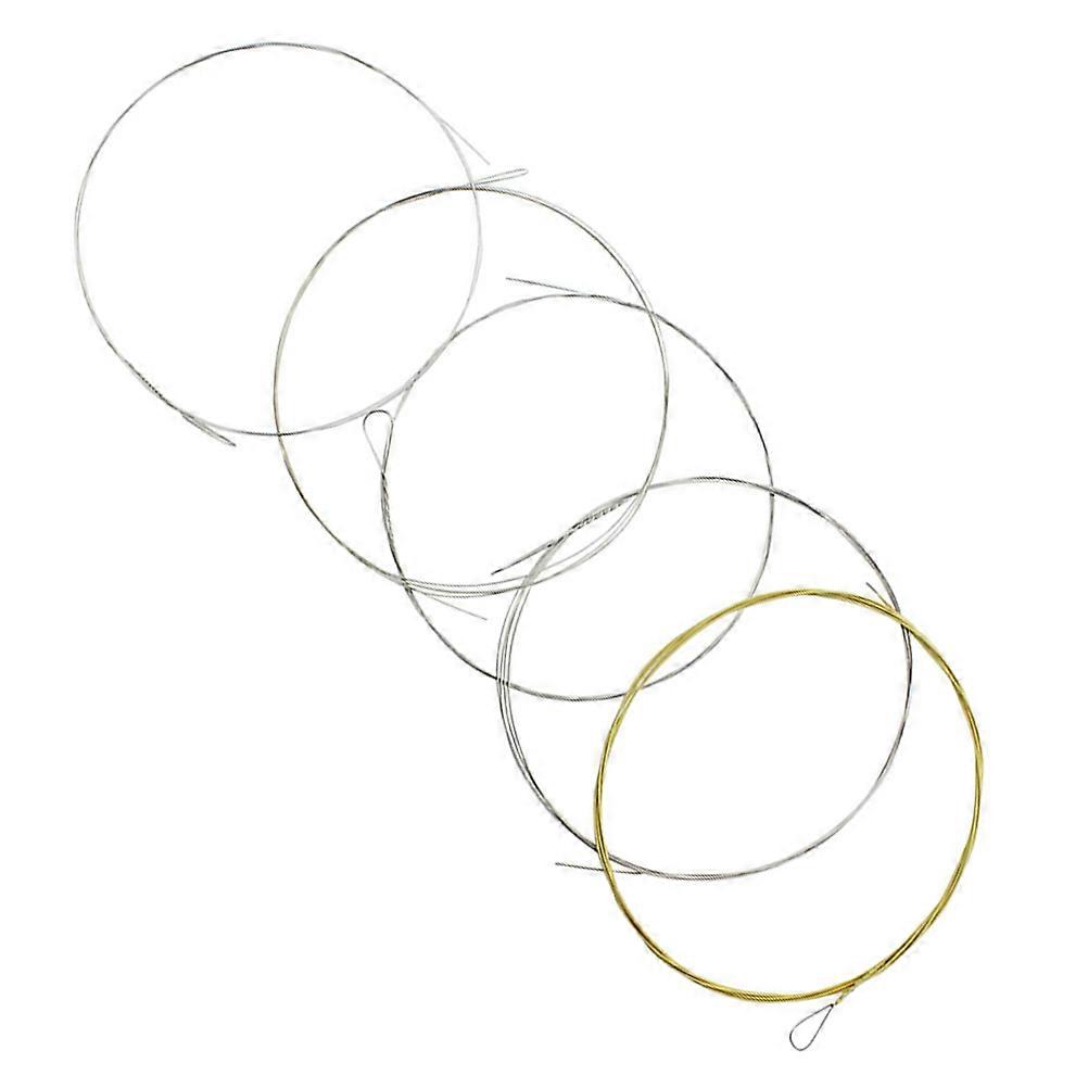5pcs Banjo Strings 5 corde Banjo String Coating Optical Strings Sostituzione Stringhe