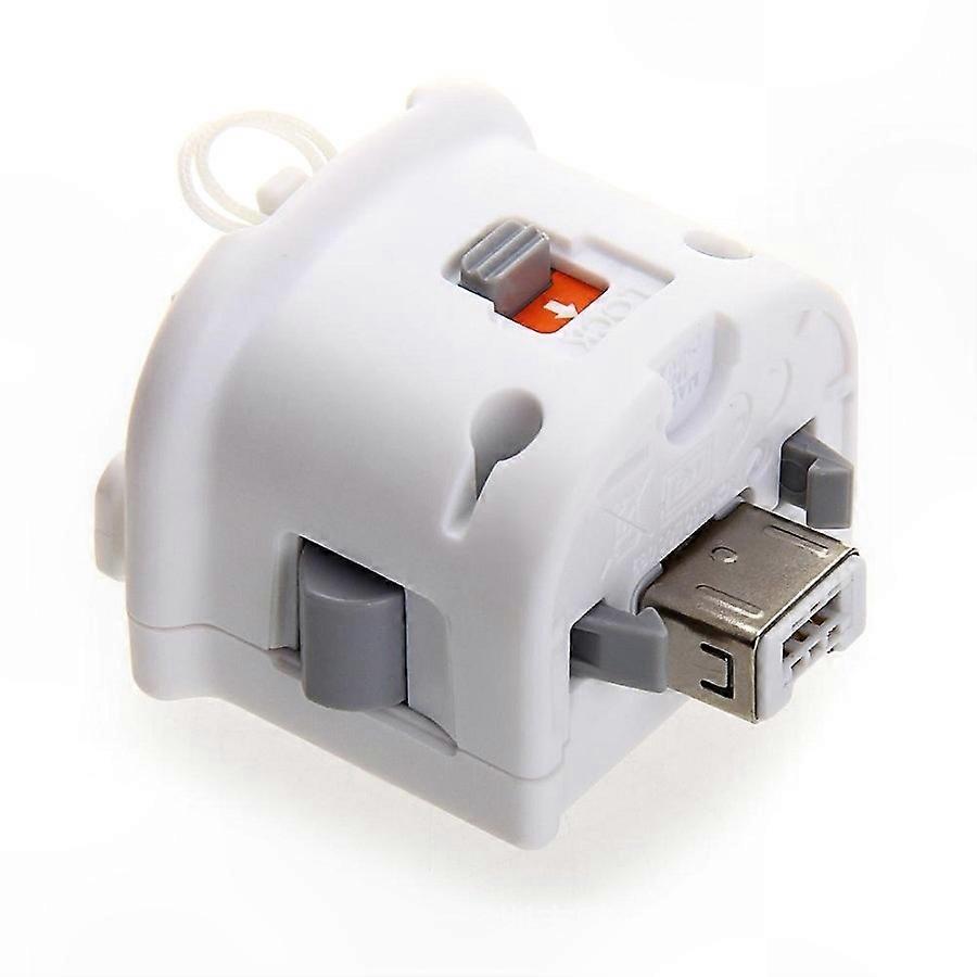 Motion Plus Adapter Replacement, 1Pcs Motion Sensor Accelerator Compatible with Wii Remote Controller
