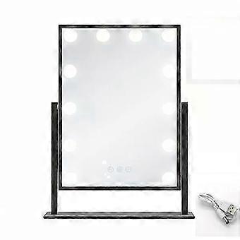 Specchio di bellezza illuminante con luci LED integrate, adatto a molteplici scenari