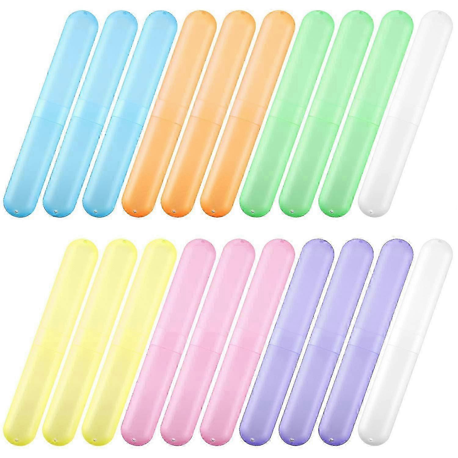Toothbrushes From Plastic Toothbrush Cover With Ventilation Slots