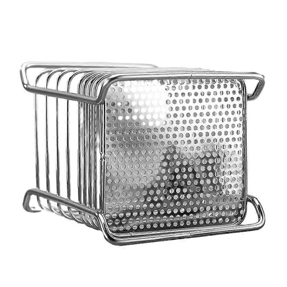 1Pc Multi-functional Rack Kitchen Storage Rack Carbon Steel Draining Rack