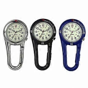 Clip-On Luminous Digital Sports Watch for Doctors, Nurses, Hikers