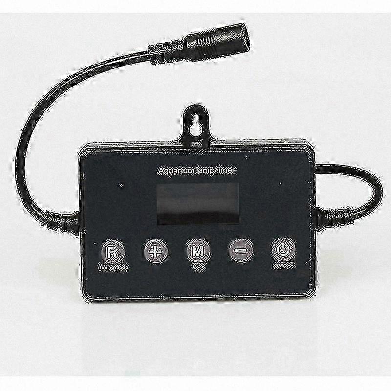 Aquarium LED Light Dimmer Controller with Sunrise/Sunset Mode, 12-24V Universal Compatibility, Smart Timer & Brightness Control