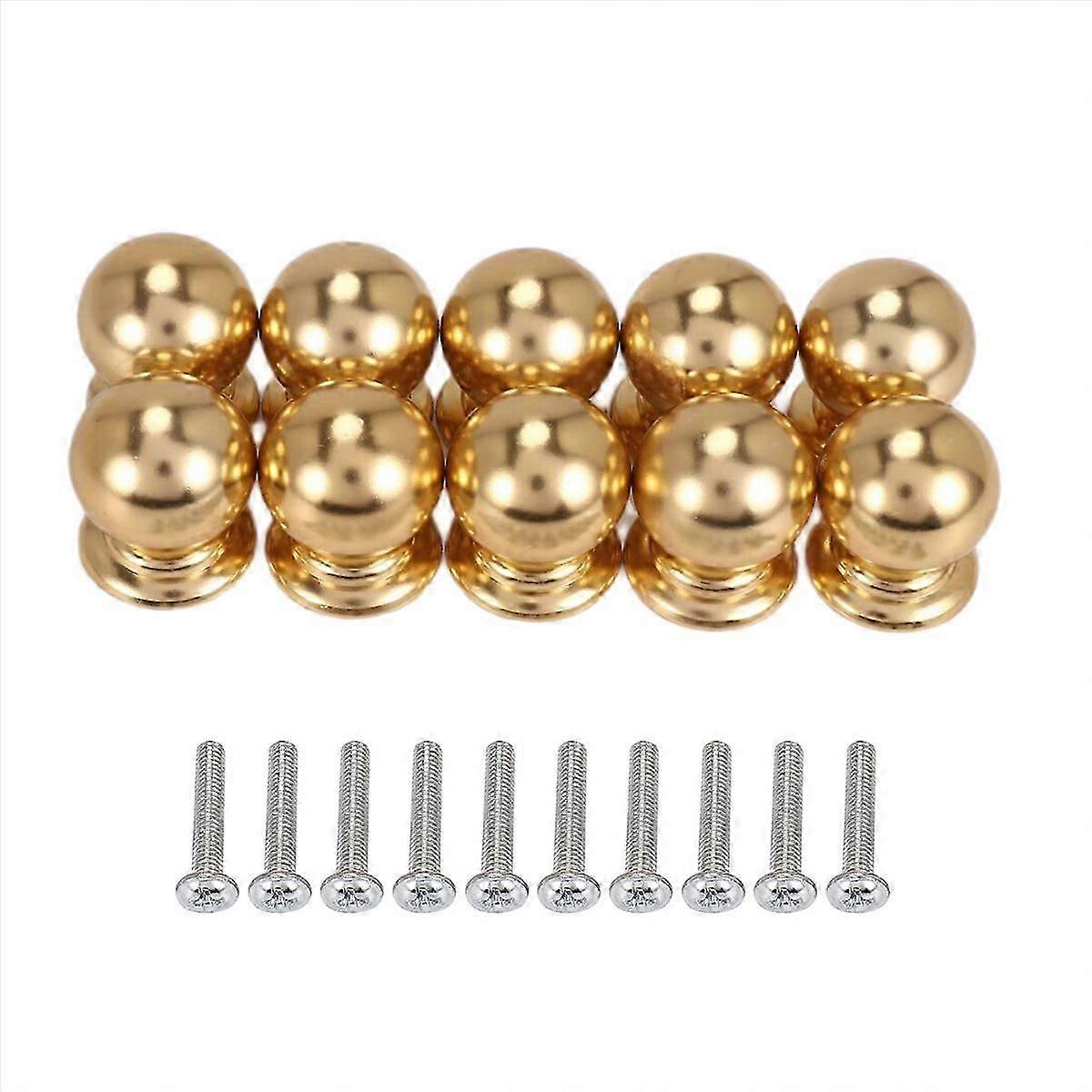 10 Pcs Cabinet Knobs Round Ball Knobs Bathroom Cabinet Knobs Dresser Knobs, Modern Cabinet HardwareSFYGV