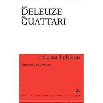 Mil Platôs - Gilles Deleuze - Capa dura - Livro em inglês - Ciência, Medicina e Natureza