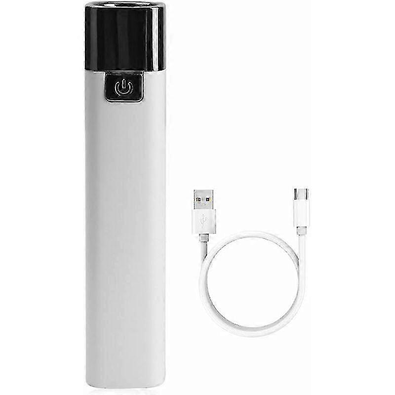 Mini LED Flashlight - Super Bright Zoom - 4 Modes, White