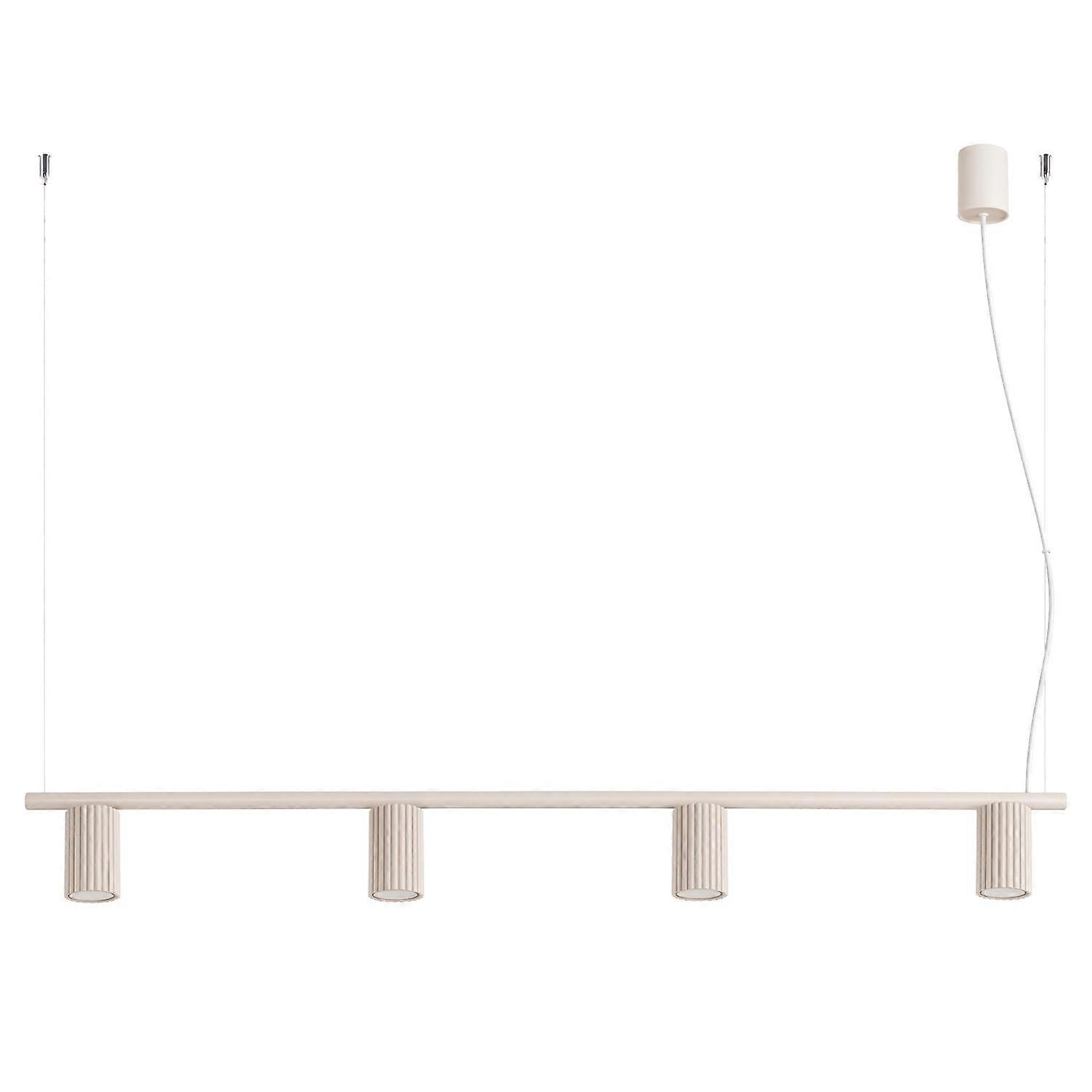 Chandelier KARBON 4 beige
