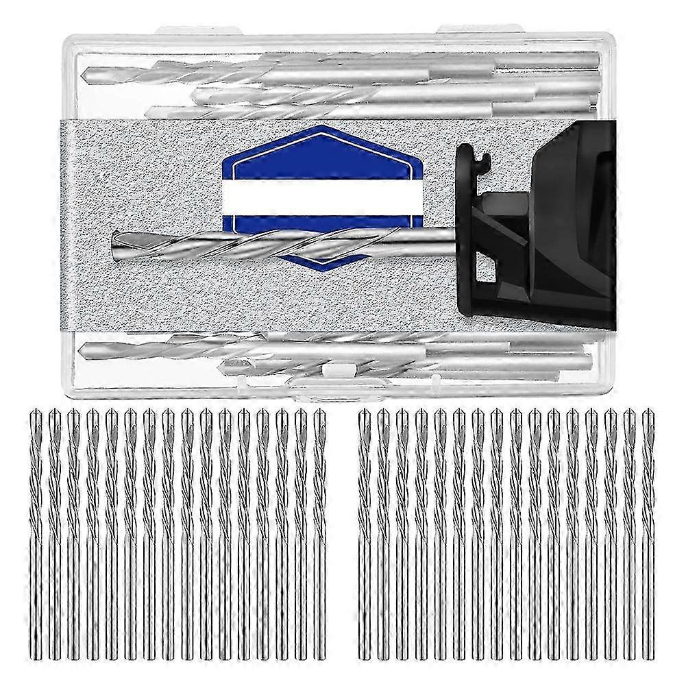 100Pcs Drywall Drill Bits Pilot Point Cutting Drill Bits Diameter Drywall Router Drill Bits Drywall Tools compatible with Spiral Saw