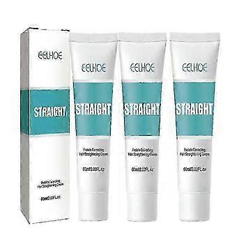 EELHOE Protein Hair Straightening Cream 1-3PCS – Smoothing, Anti-Frizz, Repair for Damaged Hair