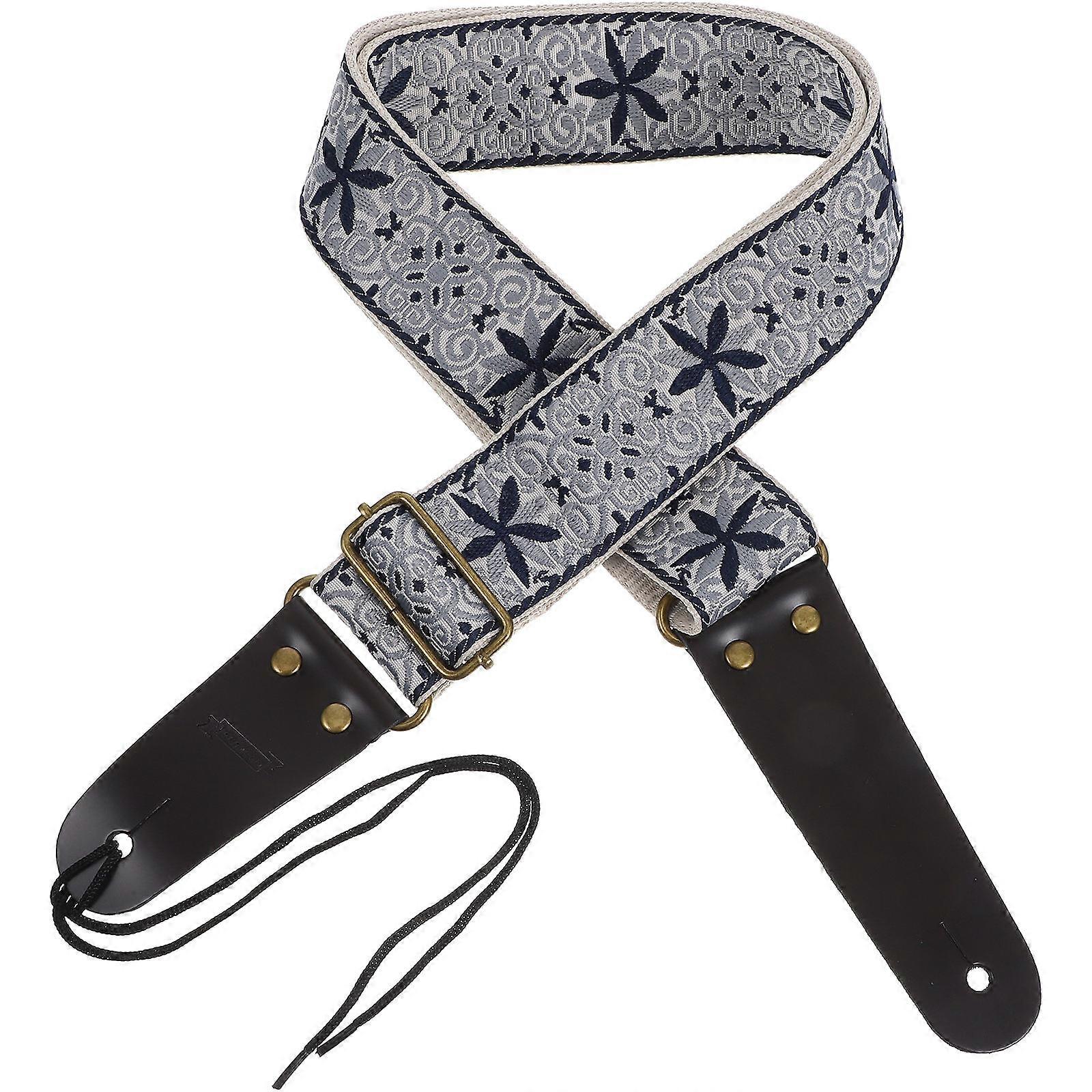 Guitar Strap Simple Practical Shoulder Strap for 1Set Multi Color Nylon