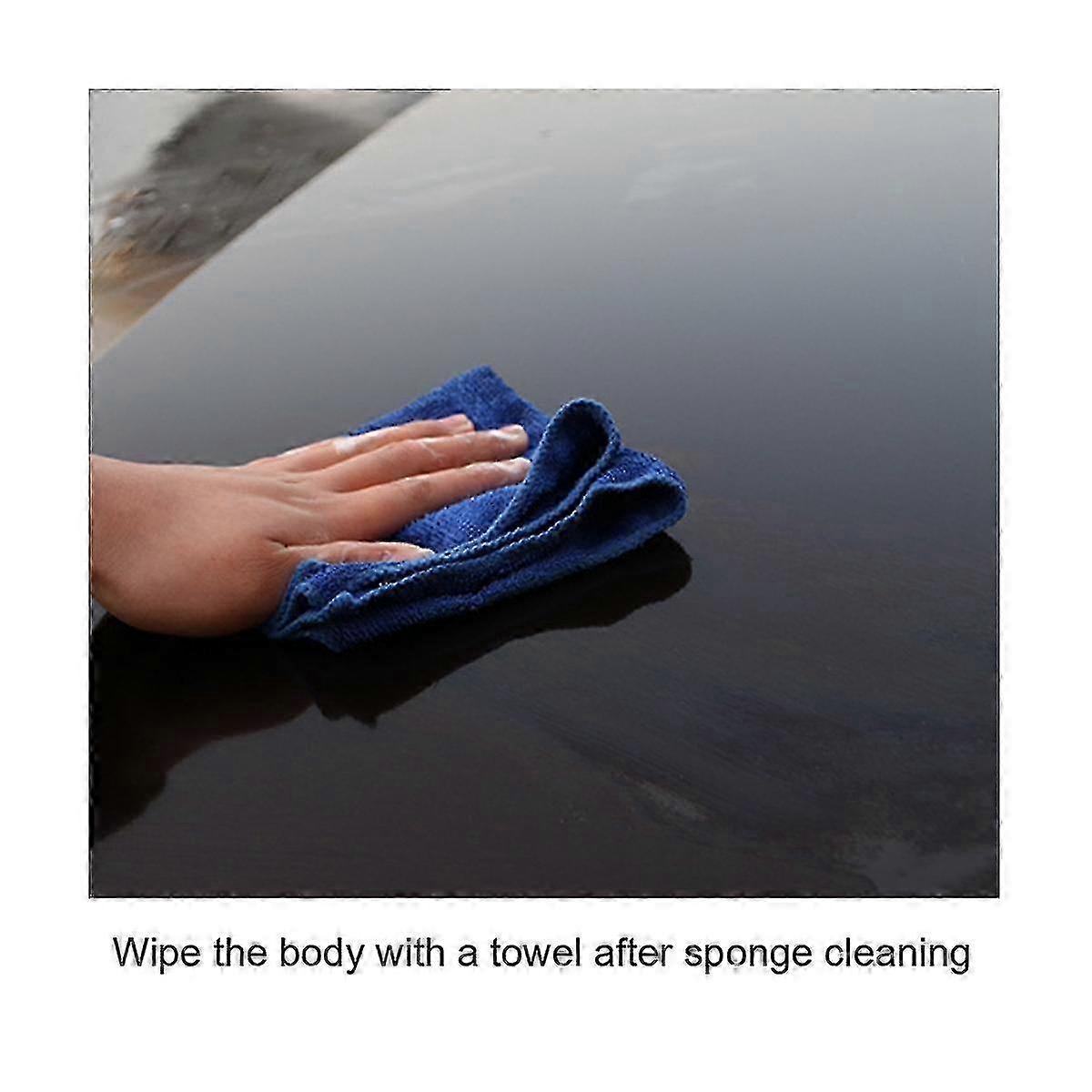 10pcs/set Multi-function Strong Absorbent Pva Sponge Car Household Cleaning Sponge Random Color Uni