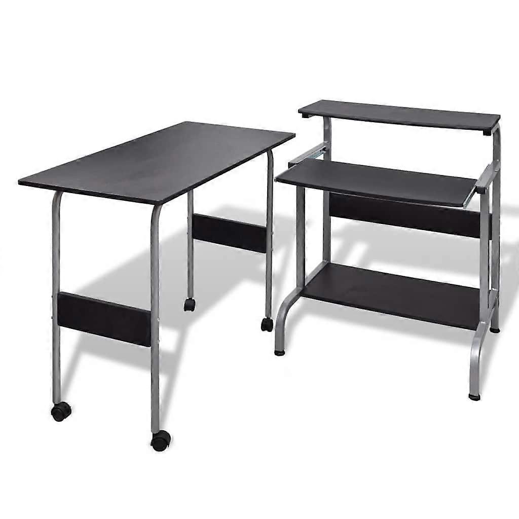 290565 Computer Desk Adjustable Workstation 3 Colours Selectable