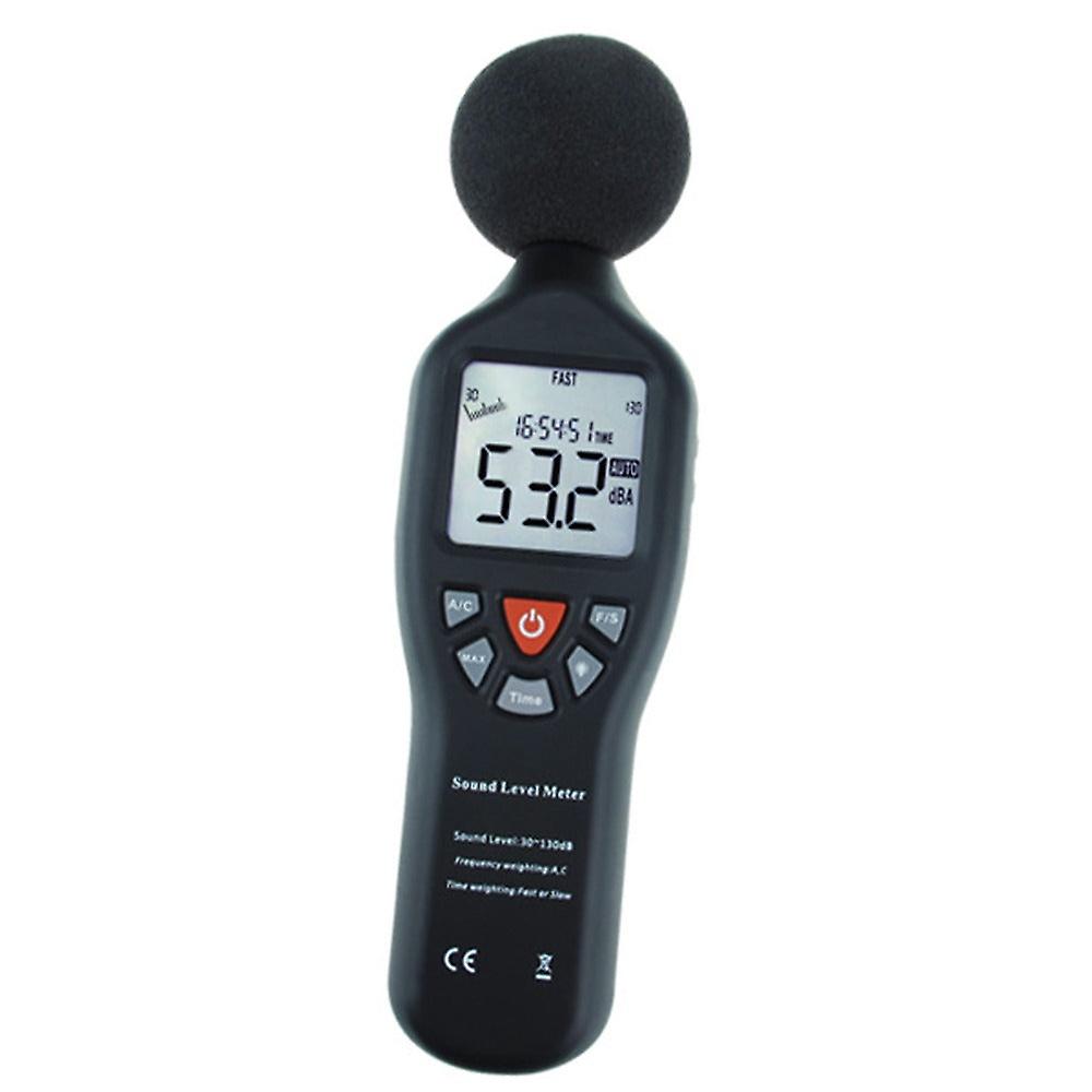 Sound Meter 30db-130db Compact With High Accuracy Measuring Professional Sound Level Meter With Backlit Display And Noise Detect