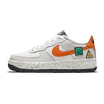 Nike Air Force 1 Low Light Bone Sail Starfish Orange GS DO4657-081