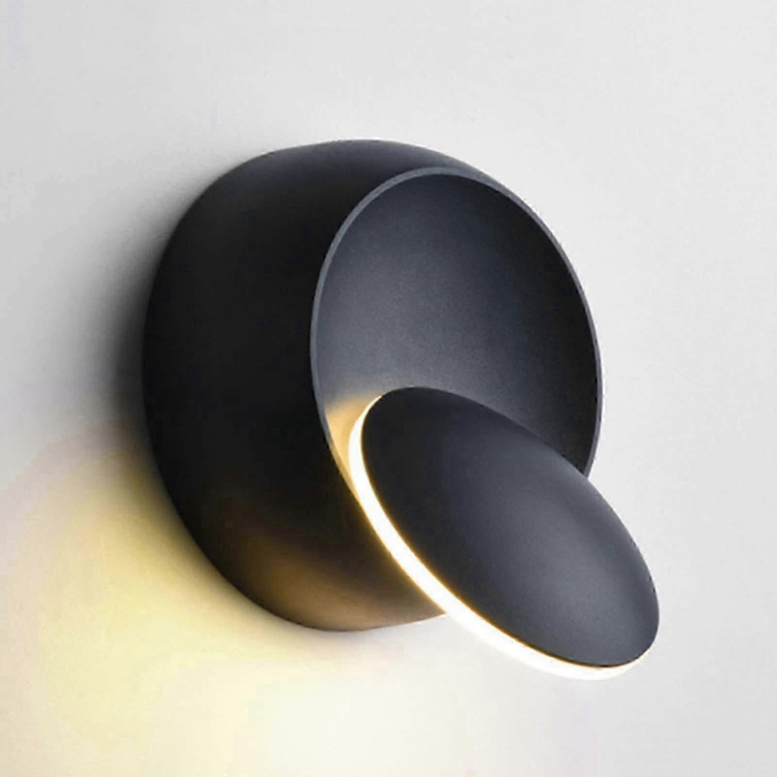 Modern Eclipse 5W Black Iron Light