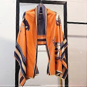 Scarfs for Women Pashmina Silky Shawl Wrap for Evening Dressing Blanket Open Front Poncho Cape