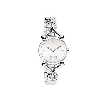 D&g flock Quartz Analogic Woman Watch con STAINLEss Steel Bracelet DW0681
