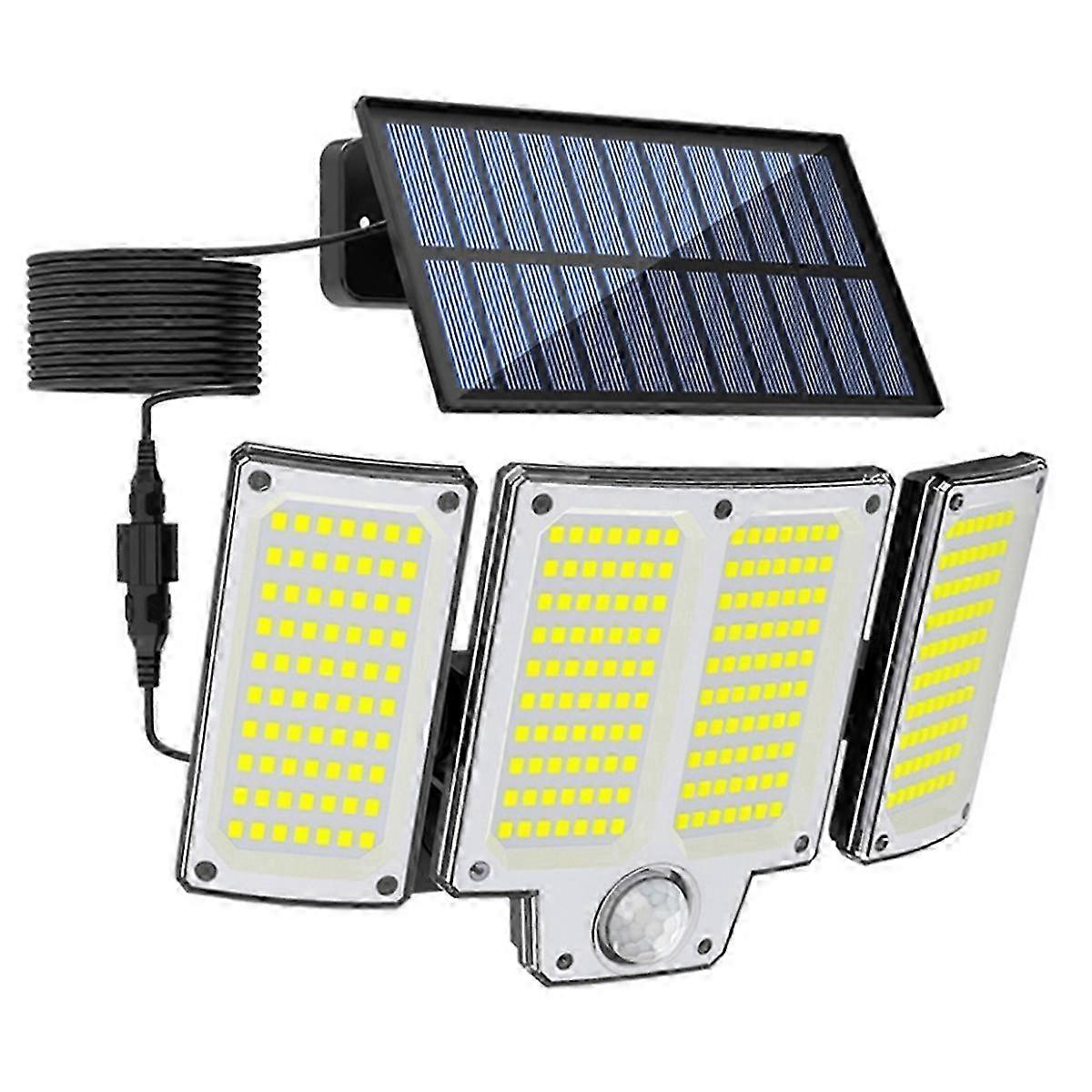 280 LED Solar Outdoor Wall Light with Motion Sensor