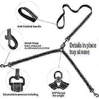 Double Dog 360tangle-free Leash For 2 Dogs Double Dog Leash